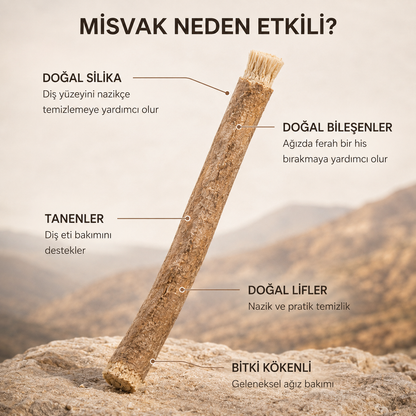 Misvak - Doğanın Orijinal Diş Fırçası